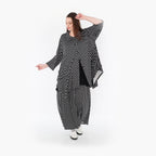 AKH Fashion Jacke 6842 Perle, Schwarz/Weiß