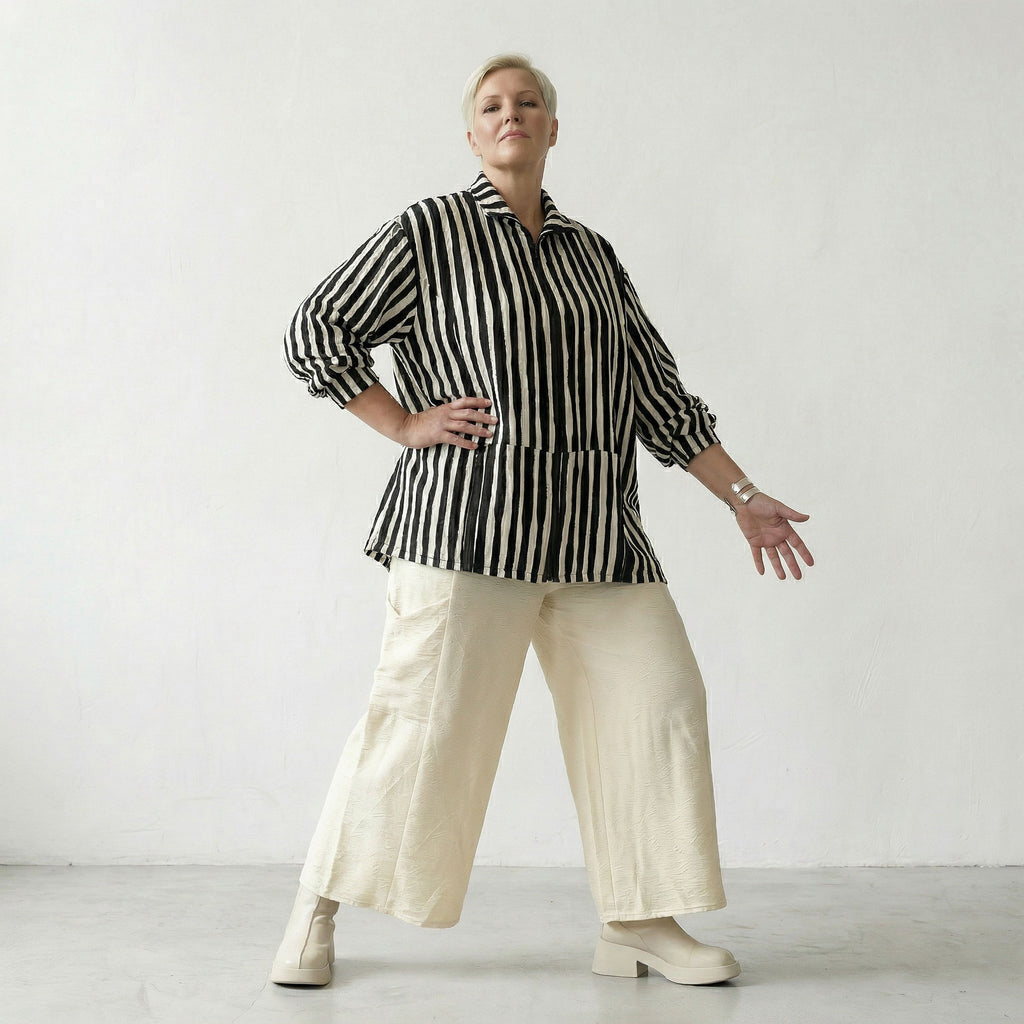 AKH 6710 Trousers, Cream