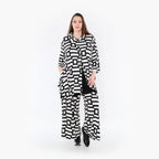 AKH Fashion Jacke 6842 Ariella, Weiß/Schwarz