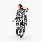 AKH Fashion Jacke 6842 Ariella, Weiß/Schwarz