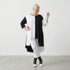 AKH 6892 Big Shirt, Black and White