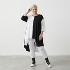 AKH 6892 Big Shirt, Black and White