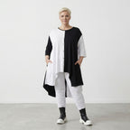 AKH 6892 Big Shirt, Black and White