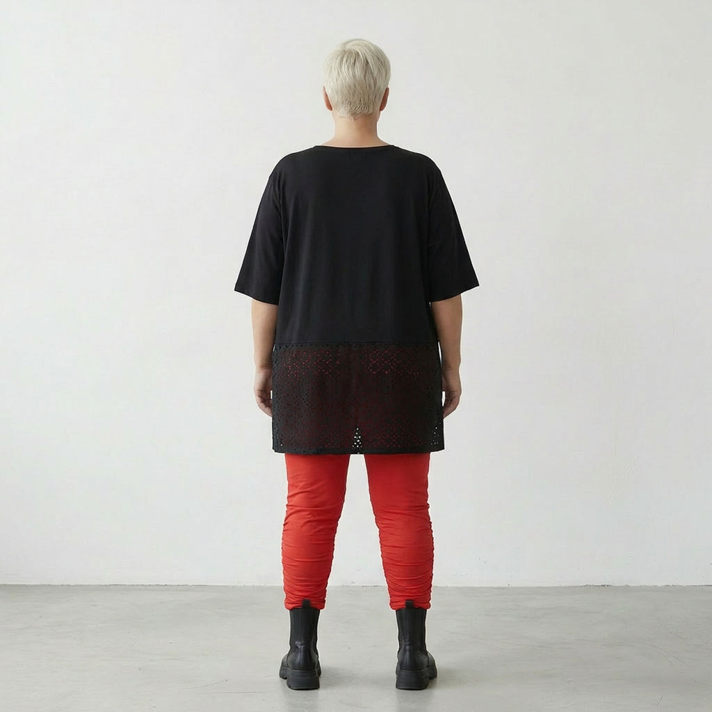 AKH Fashion Shirt 6965 Elektra, Schwarz