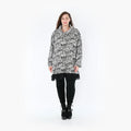 AKH Fashion Shirt 1919 Valentina, Grau/Schwarz