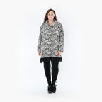AKH Fashion Shirt 1919 Valentina, Grau/Schwarz