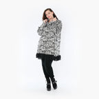 AKH Fashion Shirt 1919 Valentina, Grau/Schwarz