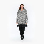 AKH Fashion Shirt 1919 Valentina, Grau/Schwarz