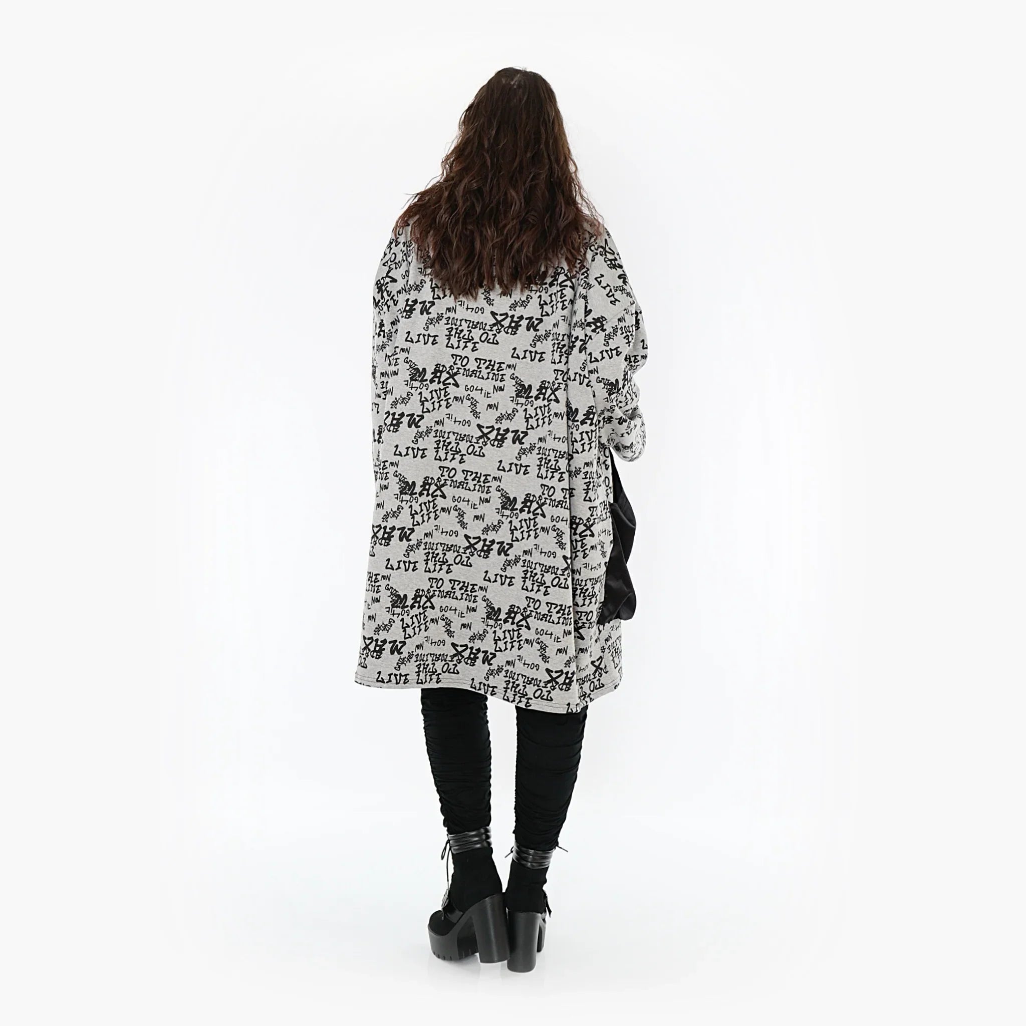 AKH Fashion Jacke 6996 Valentina, Grau/Schwarz