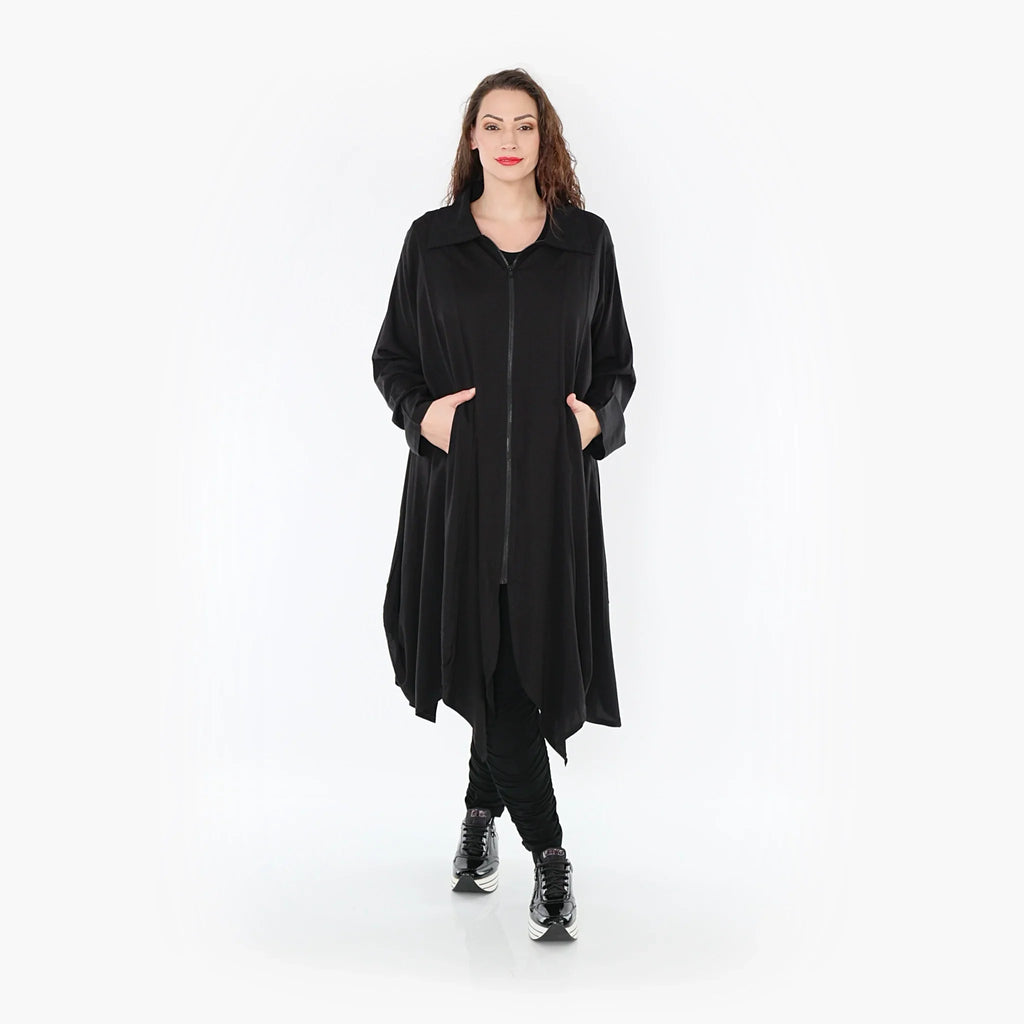 AKH Fashion Mantel 1424 Lucya, Schwarz