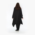 AKH Fashion Mantel 1424 Lucya, Schwarz