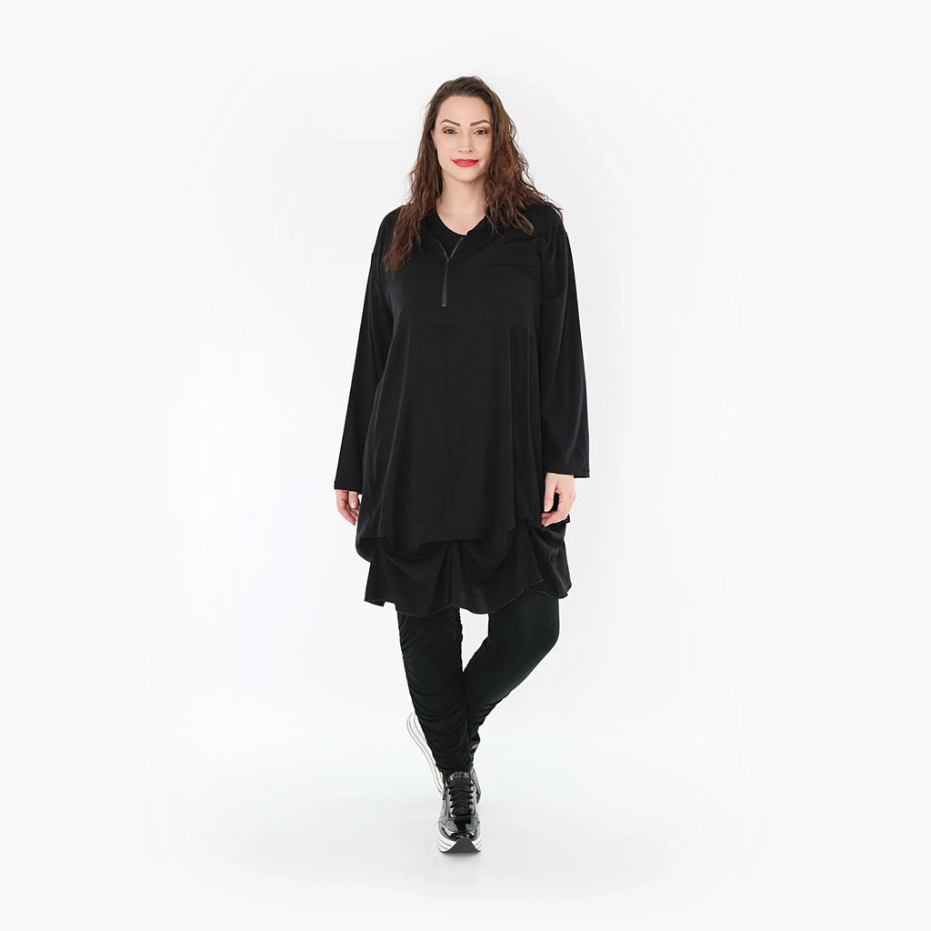 AKH Fashion Shirt 6994 Lucya, Schwarz
