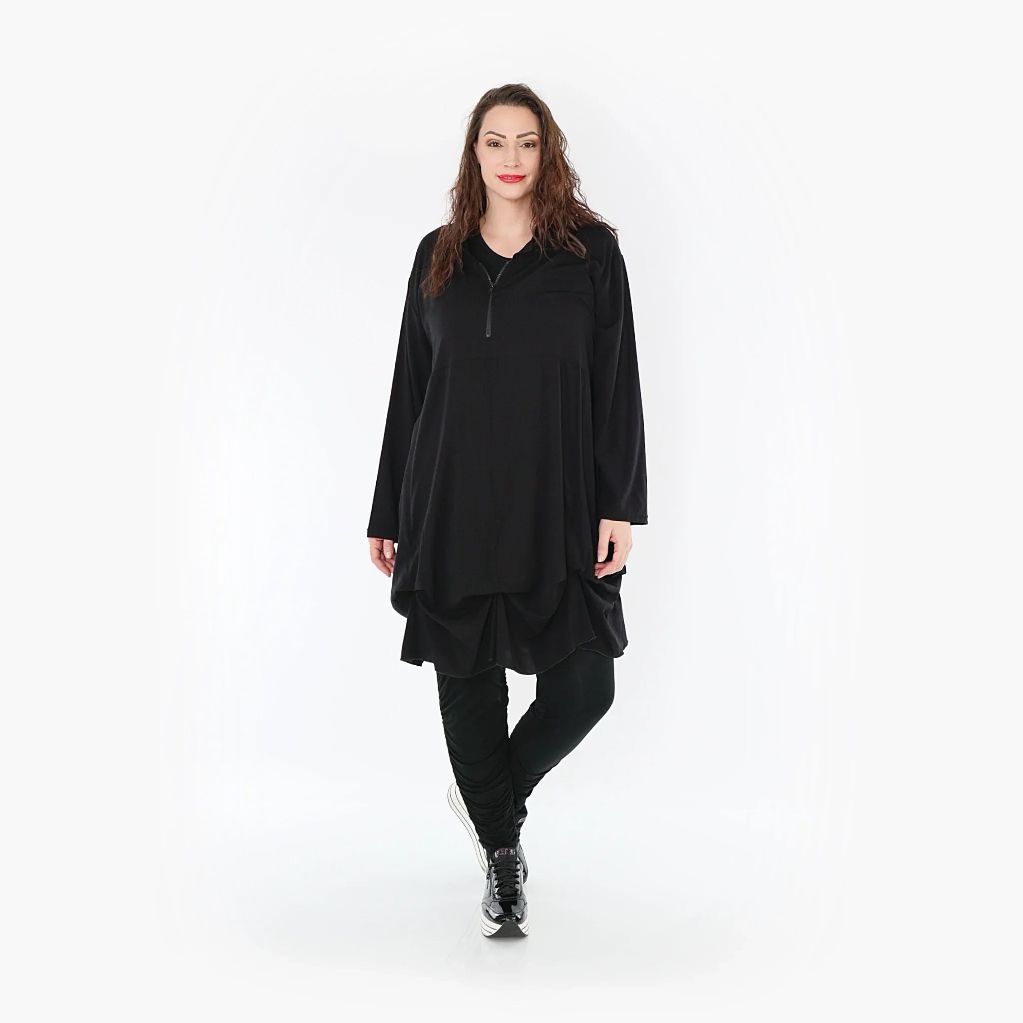 AKH Fashion Shirt 6994 Lucya, Schwarz
