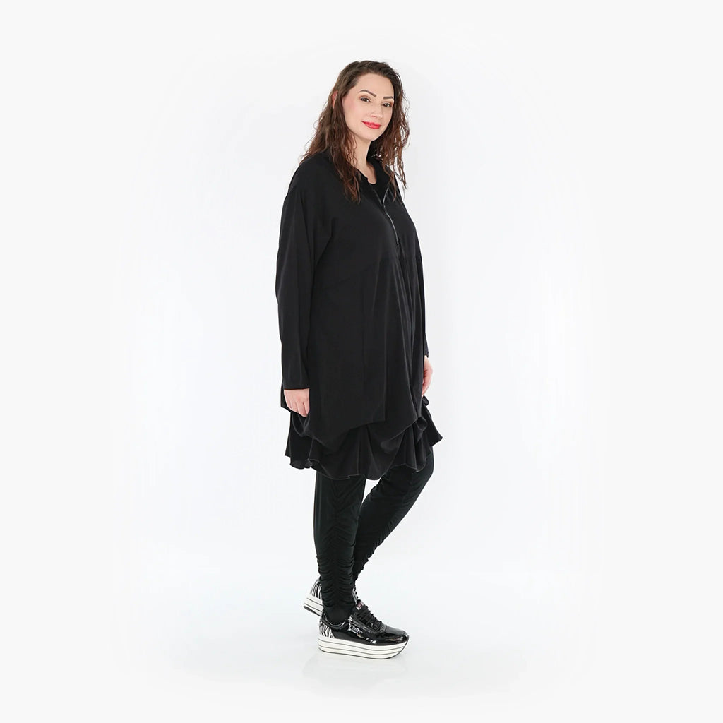 AKH Fashion Shirt 6994 Lucya, Schwarz