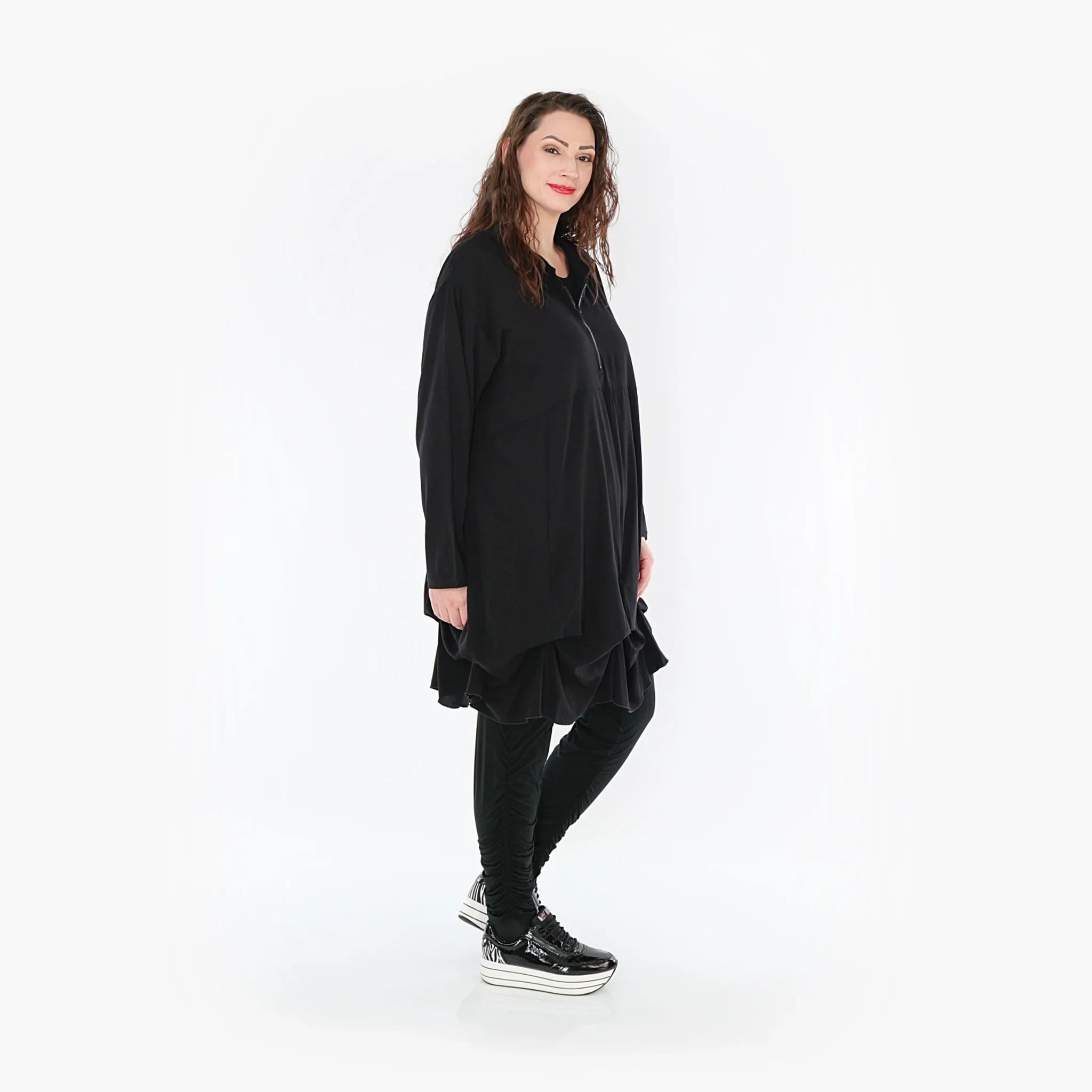 AKH Fashion Shirt 6994 Lucya, Schwarz