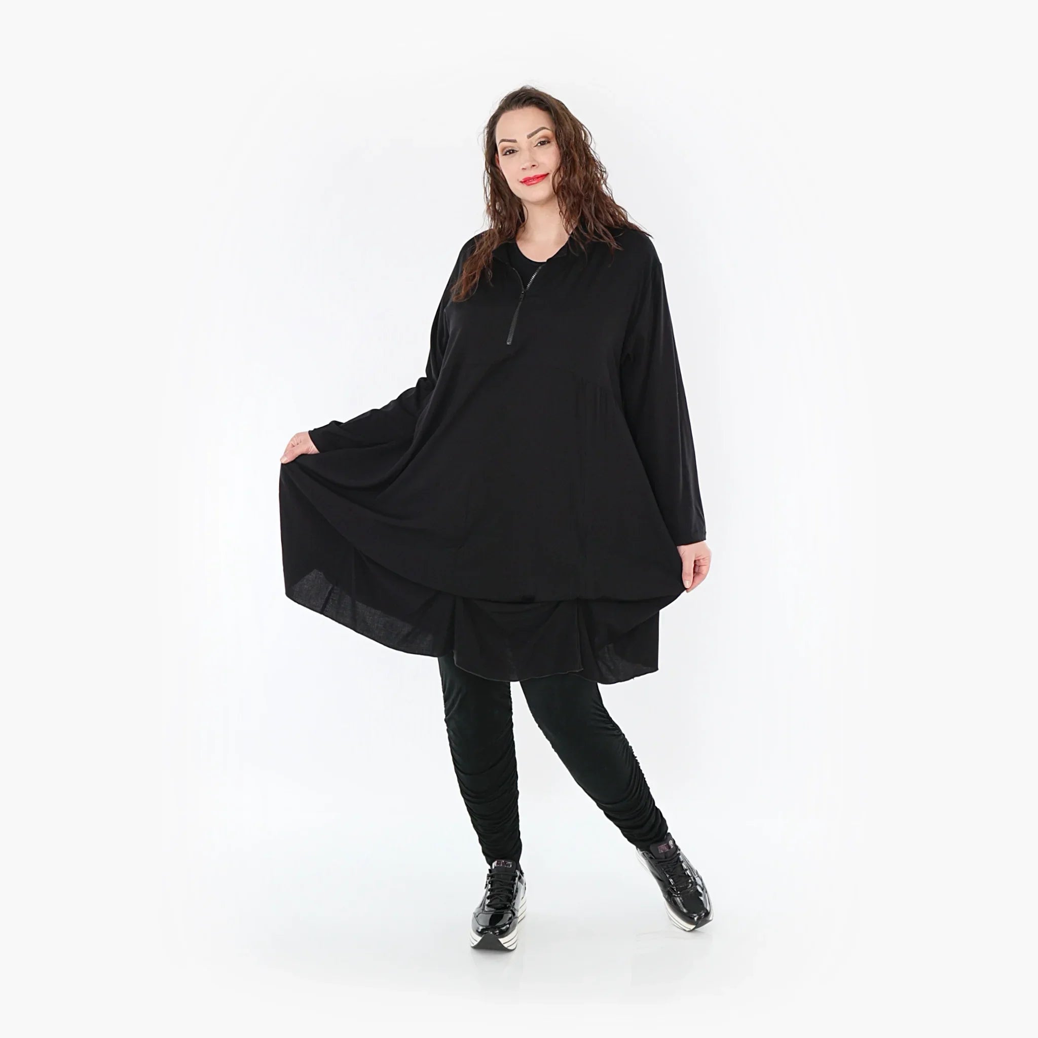 AKH Fashion Shirt 6994 Lucya, Schwarz