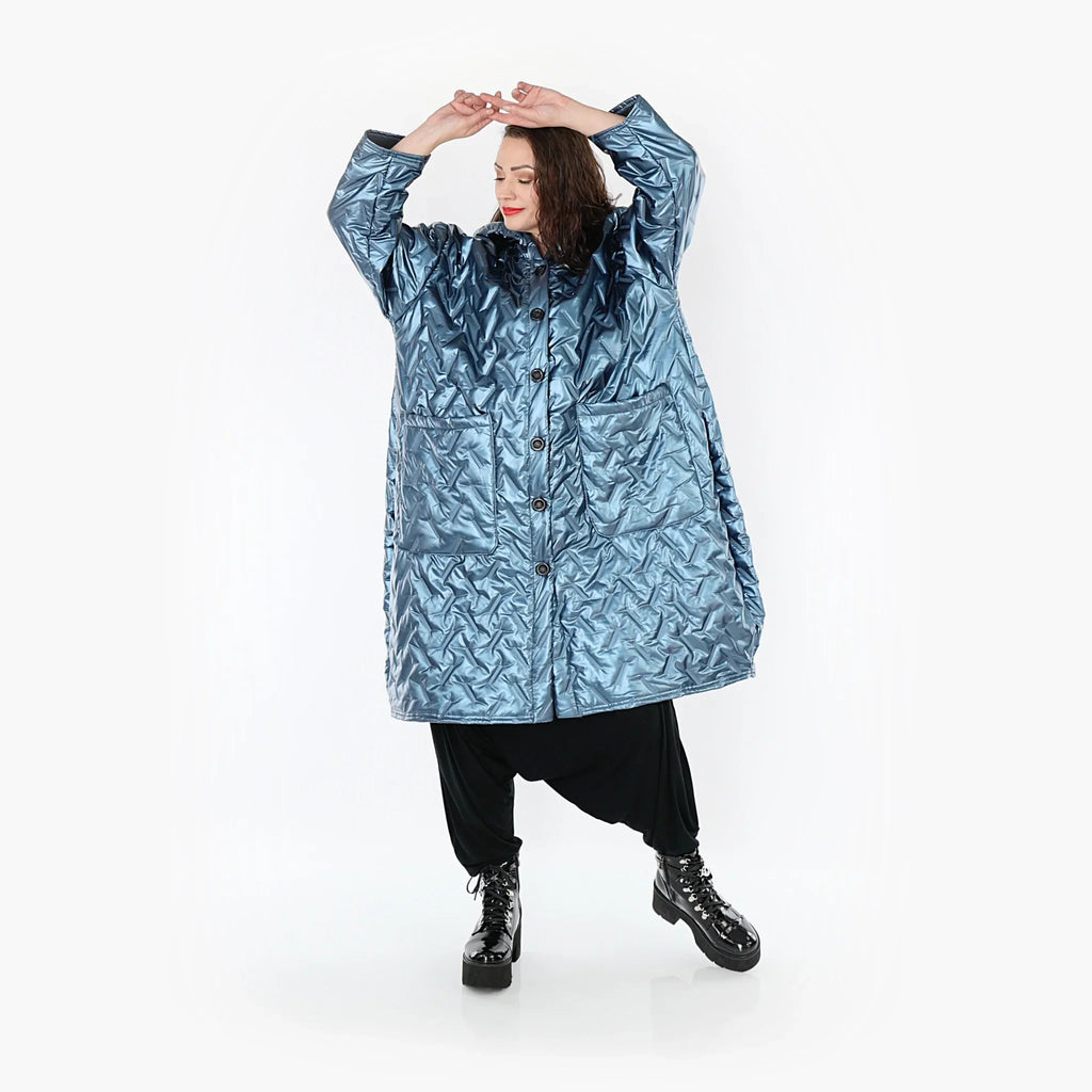 AKH 6986 Coat, Ice Blue