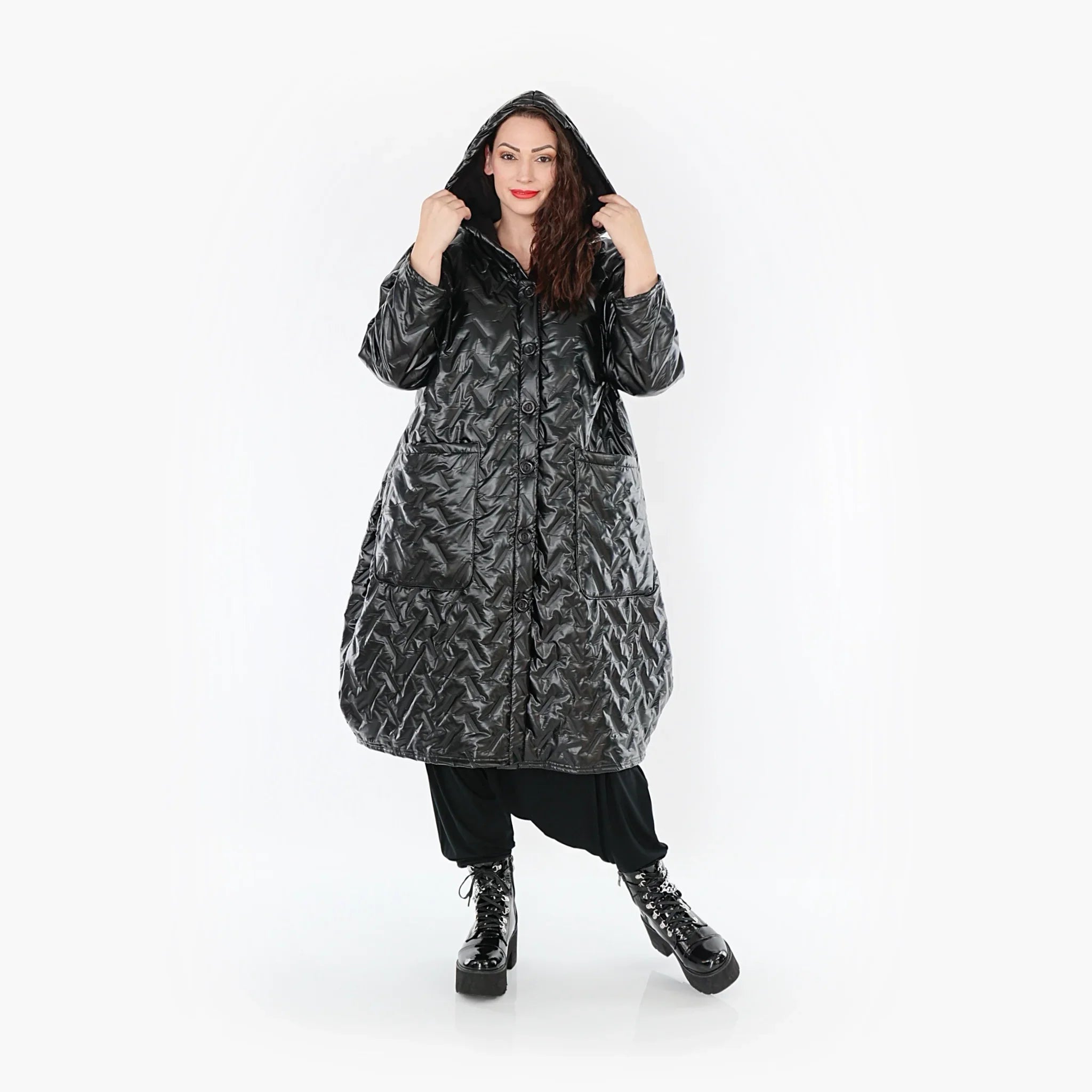 Manteau AKH 6986, noir
