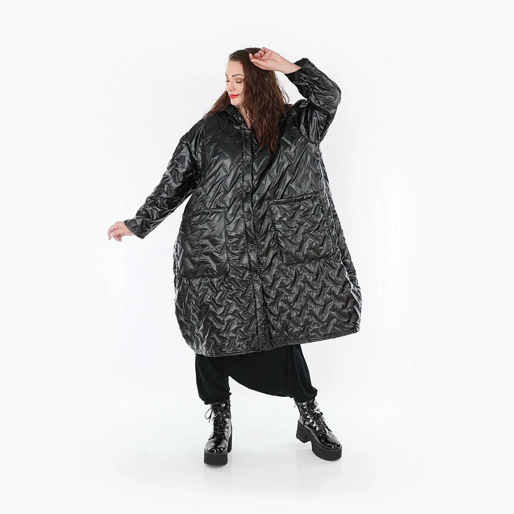 Manteau AKH 6986, noir