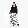 AKH Fashion Hose 6995 Isabella, Weiß/Schwarz