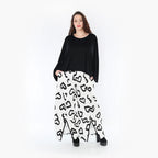 AKH Fashion Hose 6995 Isabella, Weiß/Schwarz
