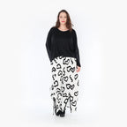 AKH Fashion Hose 6995 Isabella, Weiß/Schwarz