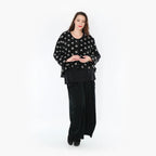 AKH Fashion Jacke 6073 Sabrina, Schwarz/Grau