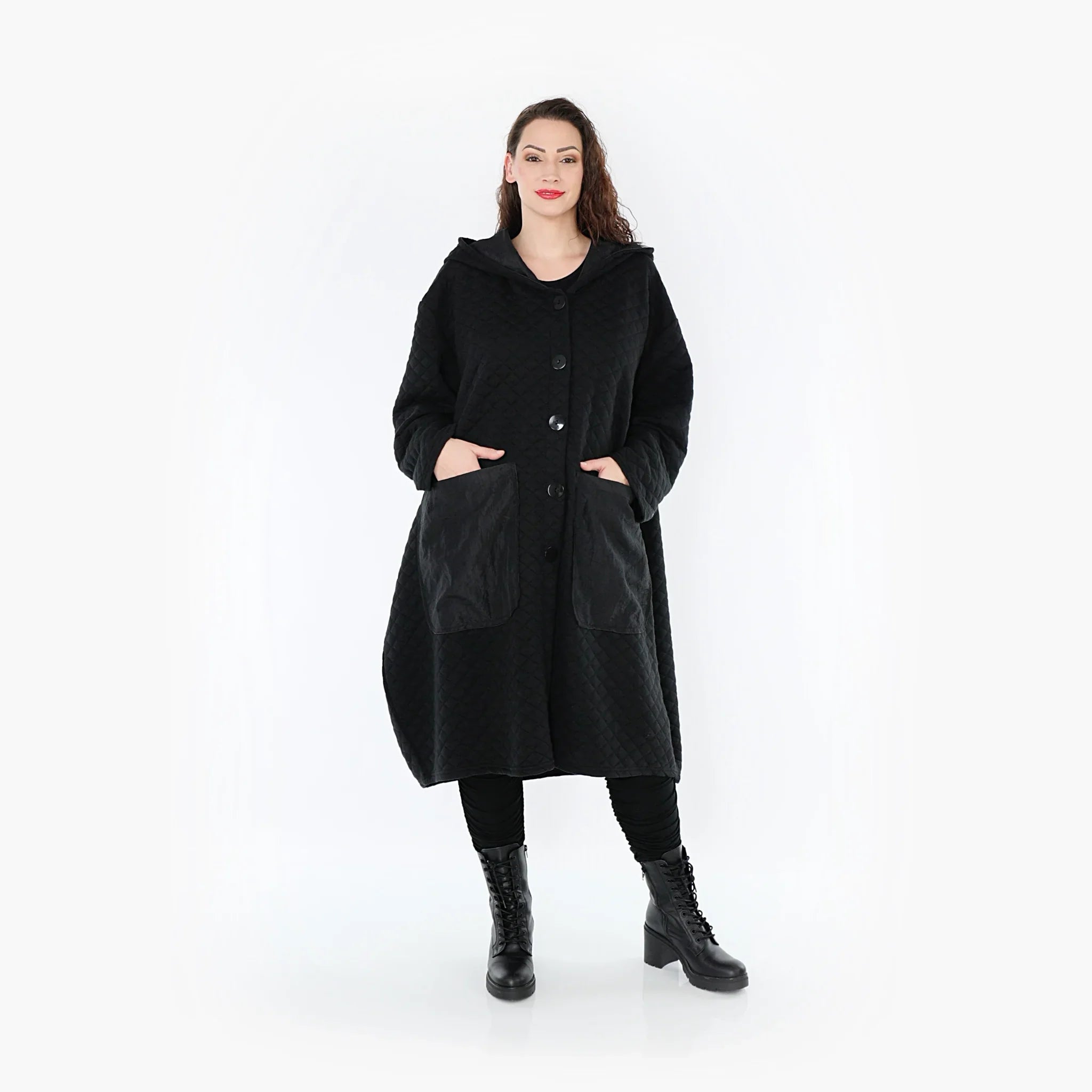 AKH Fashion Mantel 6986 Opulenta, Schwarz