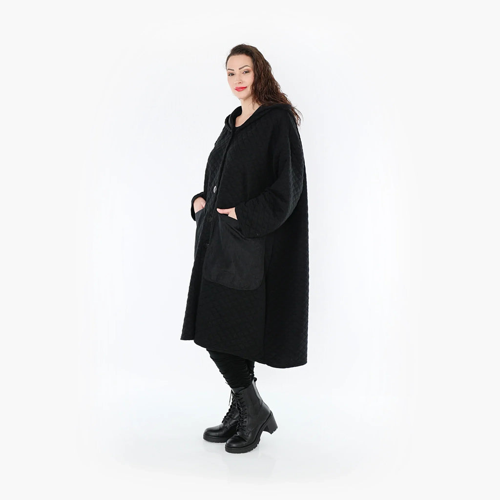 AKH Fashion Mantel 6986 Opulenta, Schwarz