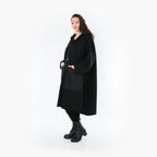 AKH Fashion Mantel 6986 Opulenta, Schwarz