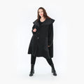 AKH Fashion Mantel 7002 Opulenta, Schwarz