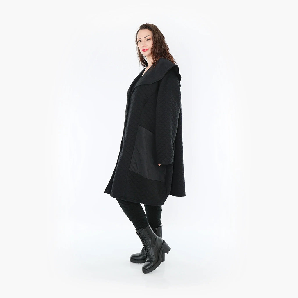 AKH Fashion Mantel 7002 Opulenta, Schwarz