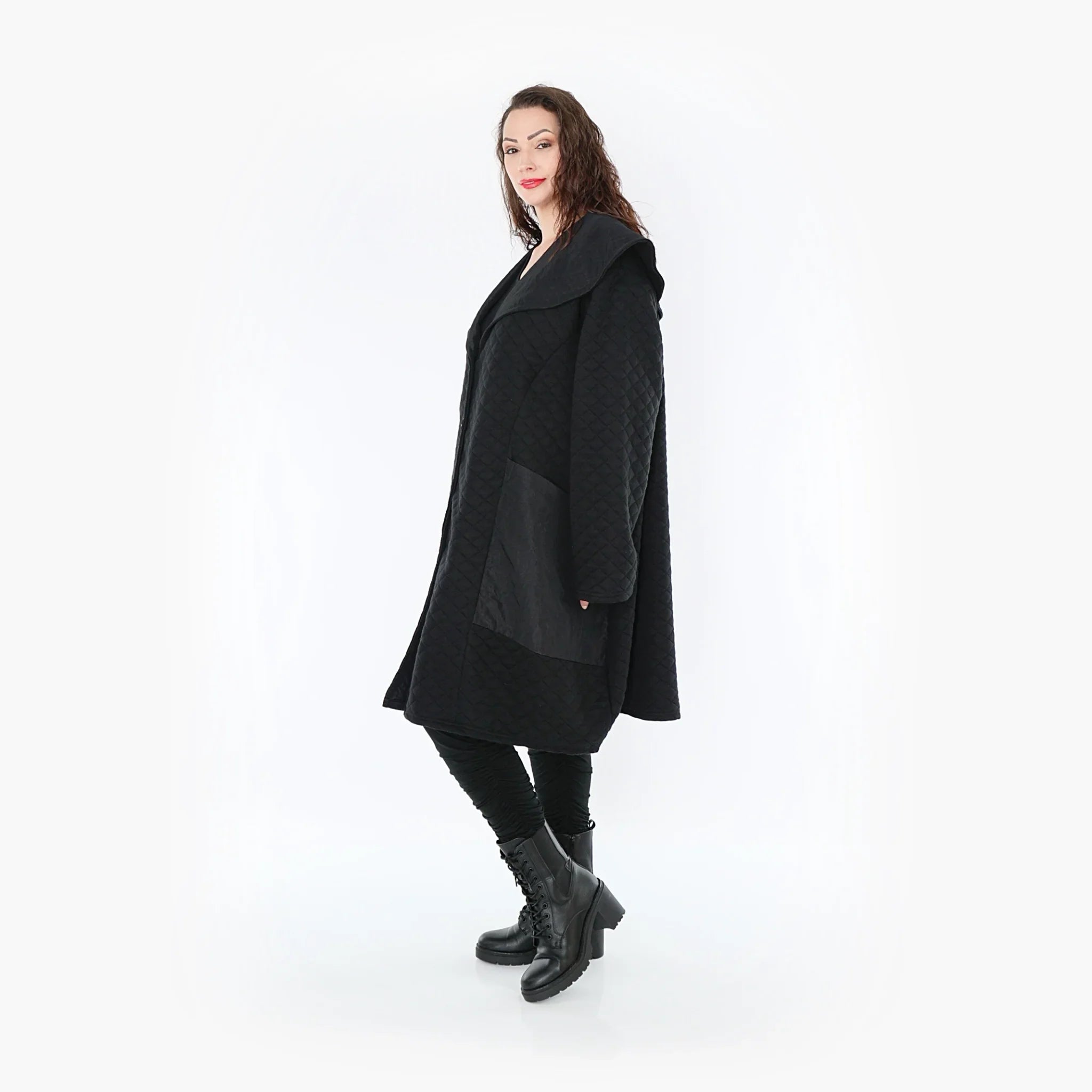 AKH Fashion Mantel 7002 Opulenta, Schwarz