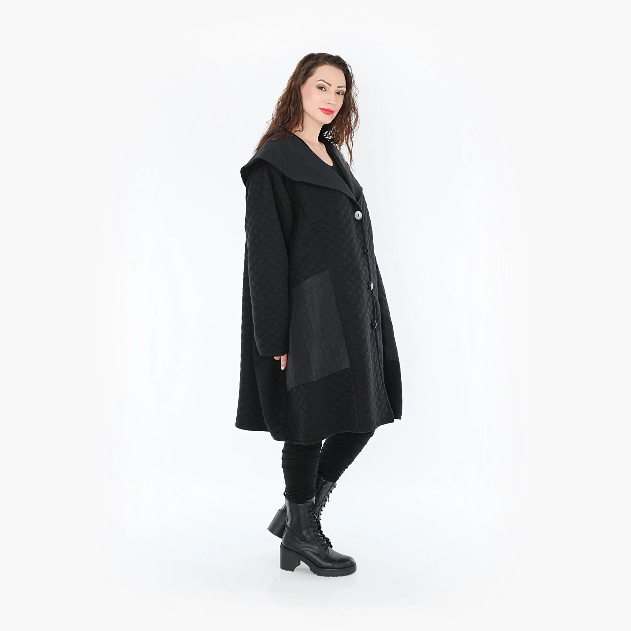 AKH Fashion Mantel 7002 Opulenta, Schwarz