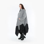 AKH Fashion Mantel 7003 Opulenta, Grau/Schwarz