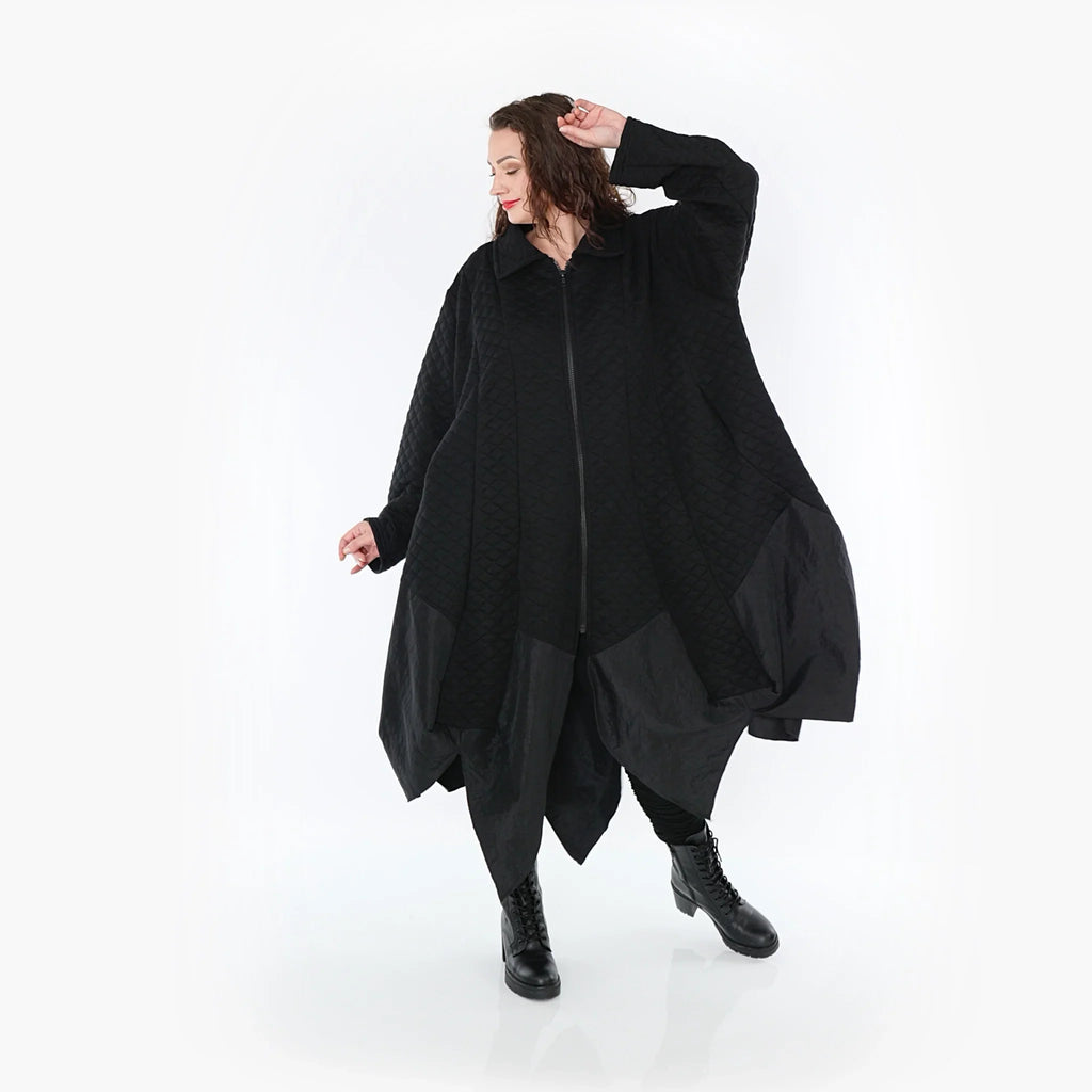 AKH Fashion Mantel 7003 Opulenta, Schwarz