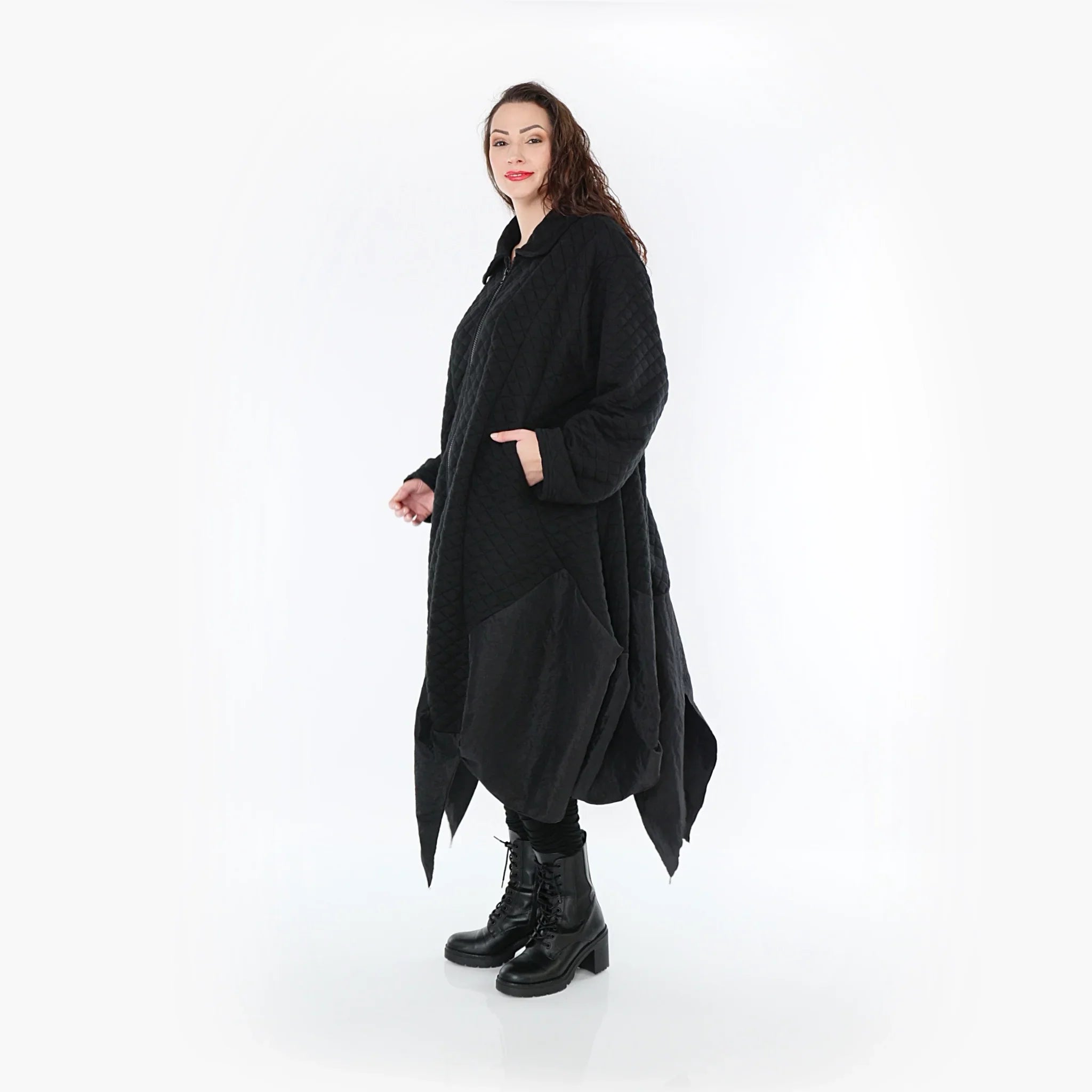AKH Fashion Mantel 7003 Opulenta, Schwarz