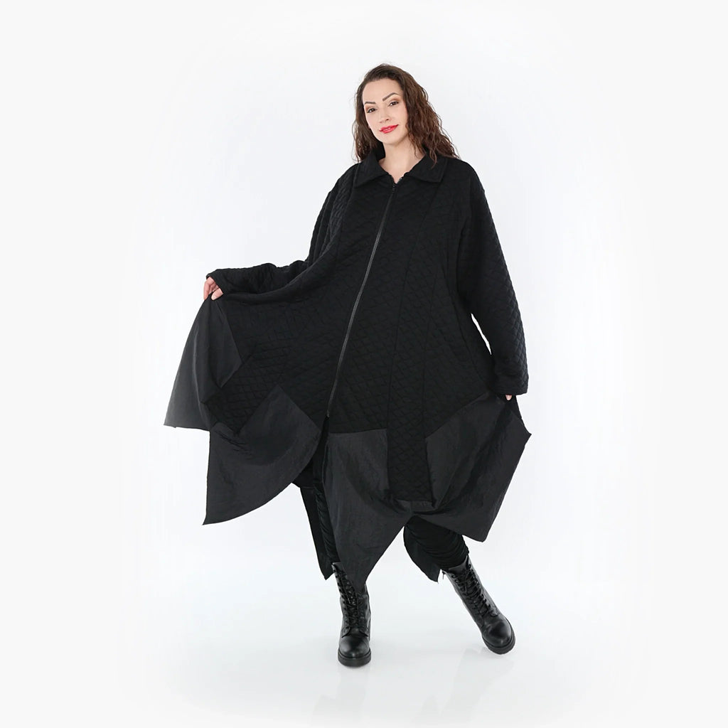 AKH Fashion Mantel 7003 Opulenta, Schwarz