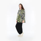Chemise AKH 1892, olive-noir-blanc