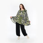 AKH Fashion Shirt 593 Lyanna, Olive/Schwarz/Weiß