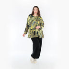 Chemise AKH 1892, moutarde-olive-noir