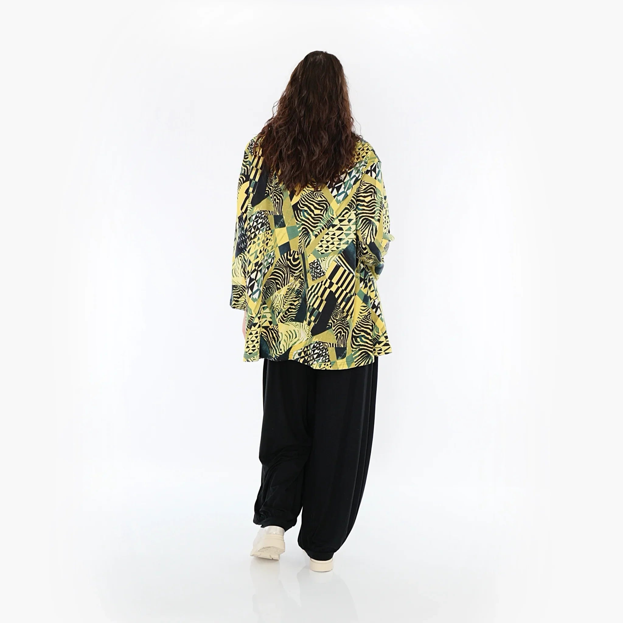 Chemise AKH 1892, moutarde-olive-noir