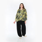 AKH Fashion Shirt 3019 Aviana, Senf/Olive/Schwarz