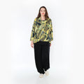 AKH Fashion Shirt 3019 Aviana, Senf/Olive/Schwarz