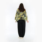 AKH Fashion Shirt 3019 Aviana, Senf/Olive/Schwarz