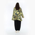 AKH 593 Big Shirt, Mustard-Olive-Black