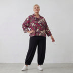 AKH Fashion Shirt 3019 Lillia, Fuchsia/Schwarz/Creme