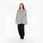 AKH Fashion Jacke 1382 Joyce, Weiß/Schwarz