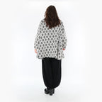 AKH Fashion Jacke 1382 Joyce, Weiß/Schwarz