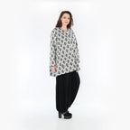 AKH Fashion Jacke 1382 Joyce, Weiß/Schwarz